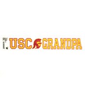 USC Trojans Tommy Head Grandpa Inside Strip Decal